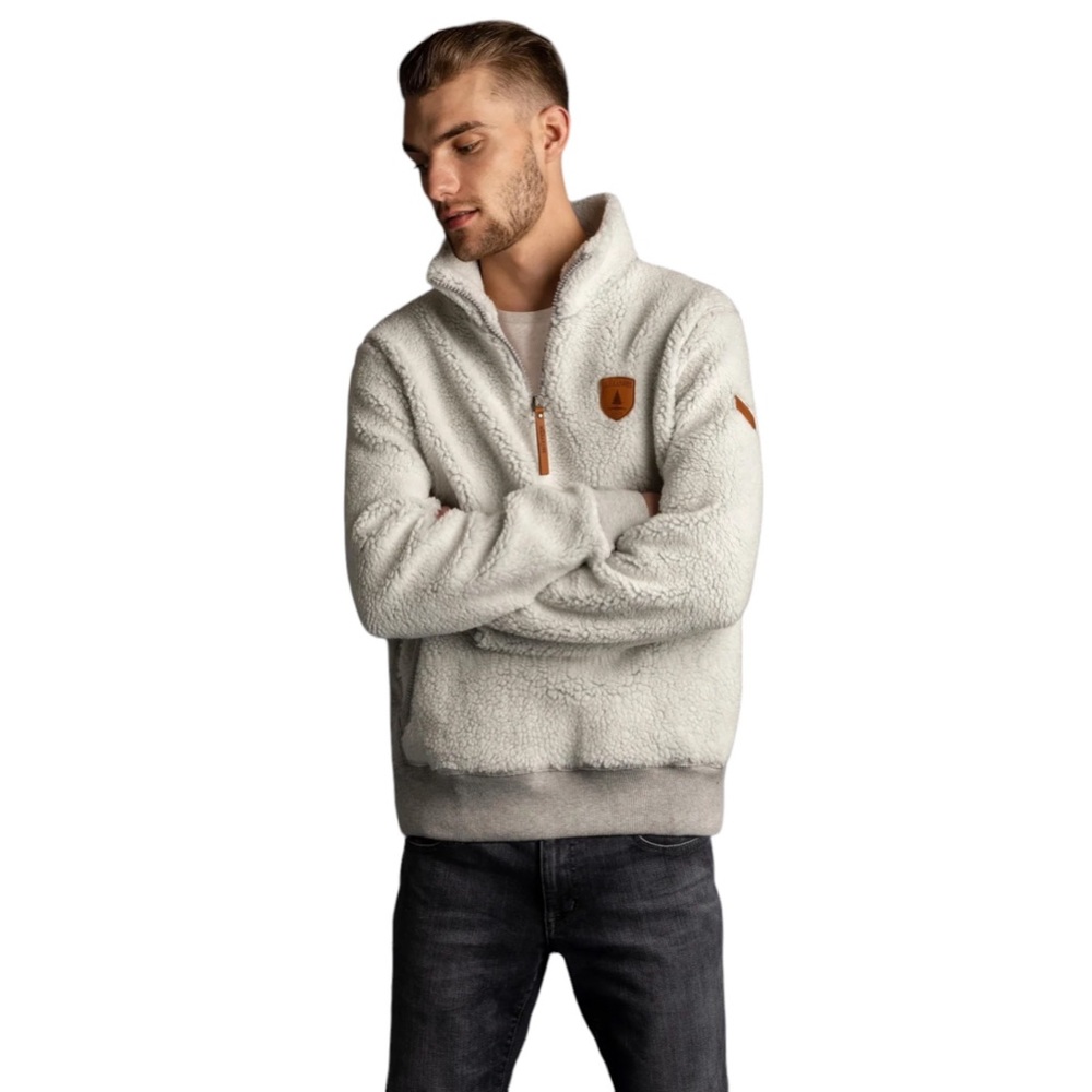 NWT Wanakome Men’s Mayberry 1/2 Zip Sherpa Sweatshirt